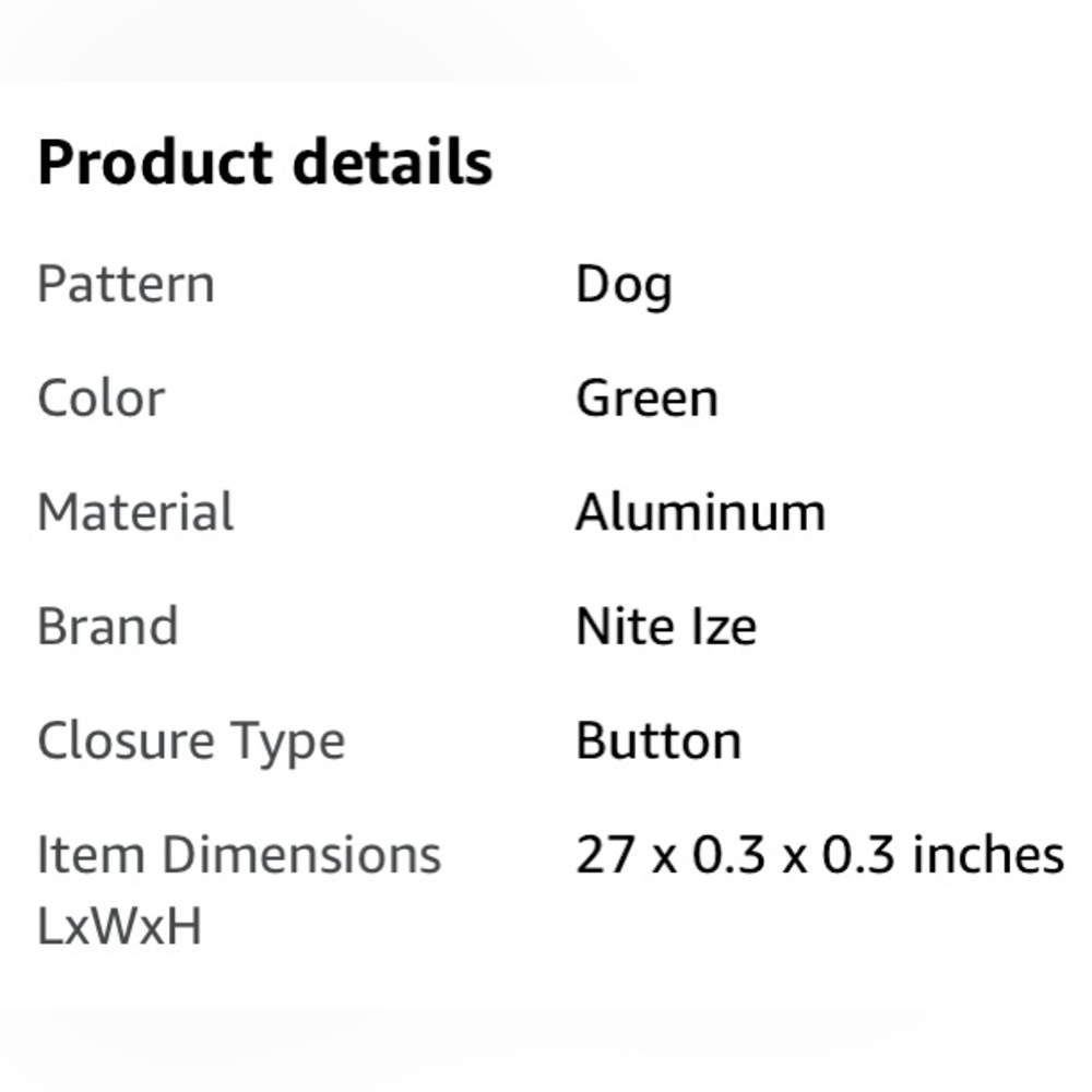 🆕LED Pet Safety Necklace; Glow in the Dark neon green Pet Safety Necklace - Picture 8 of 16